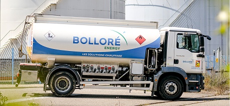 Camion-citerne Bolloré Energy